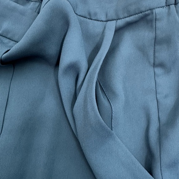 Babaton Aritzia Conan Wide Leg Pant, High Rise - Navy Blue - Picture 9 of 12